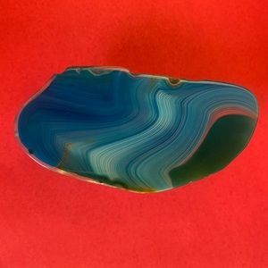 Agate stone phone stand handmade